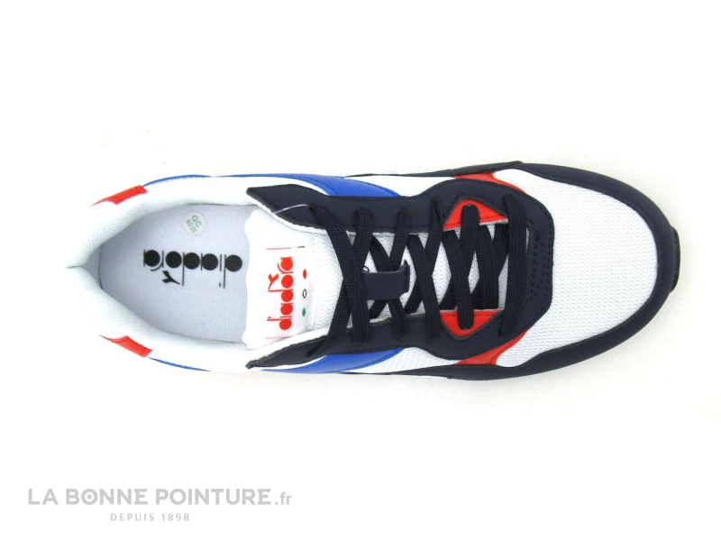 Diadora 880820-40-5 - Basket Mode - Bleu Blanc Rouge – Image 6