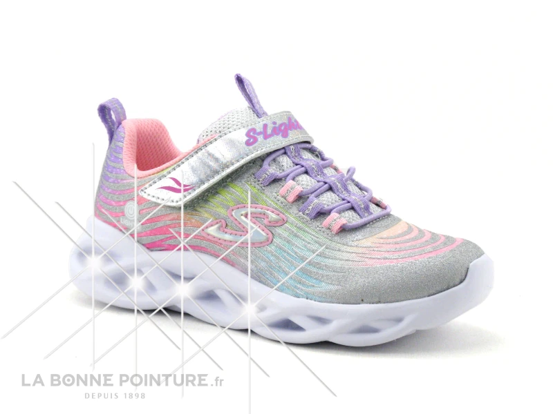 Skechers Lights 302321 Twisty Brights MYSTICAL BLISS - Basket Leds Fille
