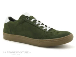 Arid RIGNY Kaki - Basket Homme Cuir Kaki