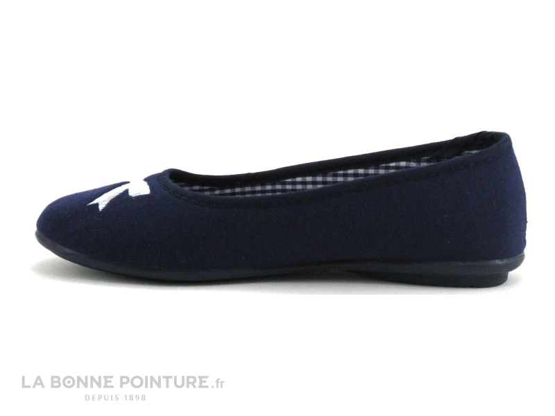 RYB 600 9000 B392 - Bleu Marine - Pantoufle Ballerine Femme â Image 2