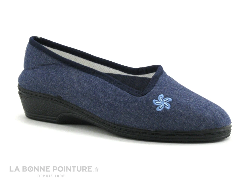 RYB 104BISB 755P - Bleu Jean - Chausson Toile Femme