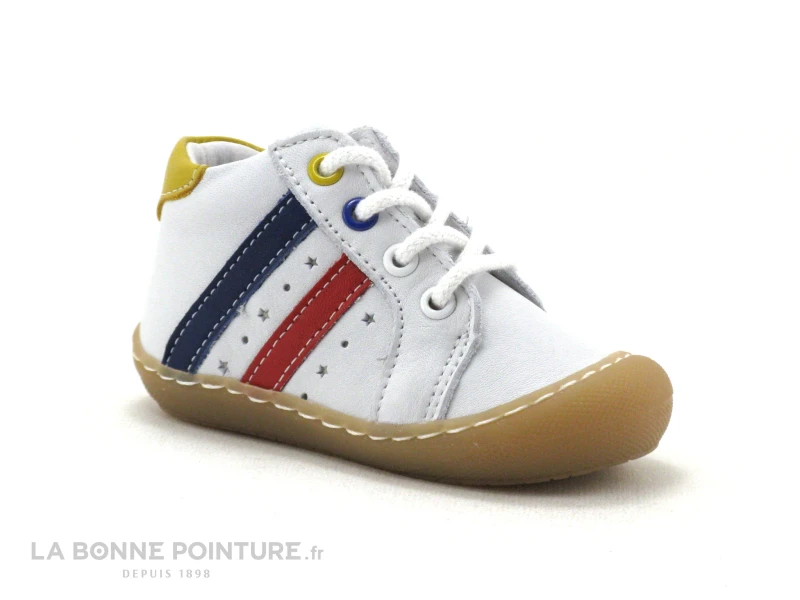 Bellamy SILVIN Blanc Casse - 046006 - Chaussure Montante BEBE – Image 5