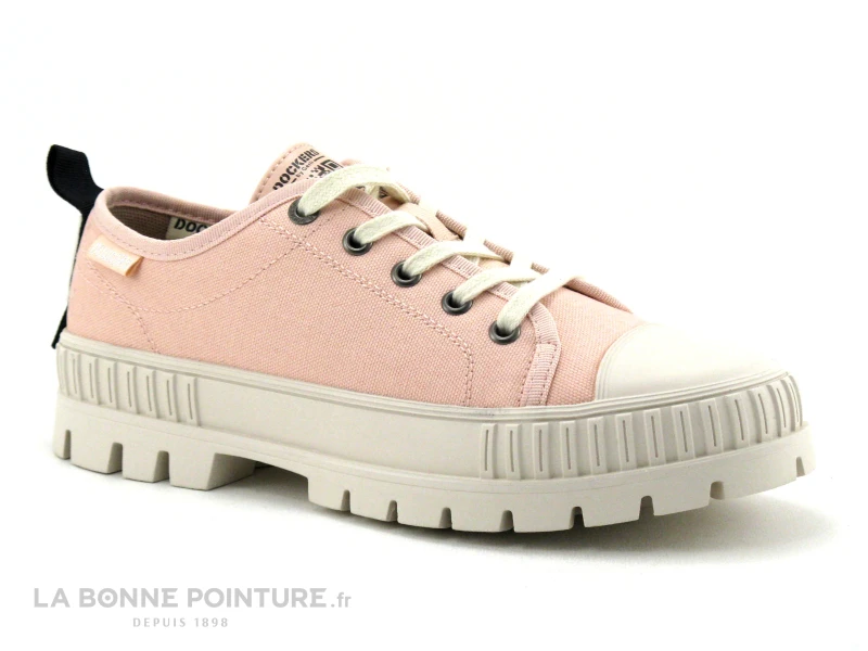 Dockers 52KC201 Rose - Chaussure Femme Toile Rose