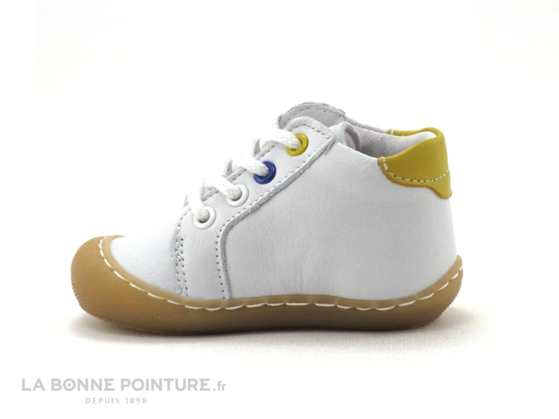 Bellamy SILVIN Blanc Casse - 046006 - Chaussure Montante BEBE – Image 3