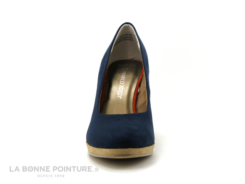 Marco Tozzi 2-22441-26 Navy Multi - Escarpin Talon Haut – Image 2