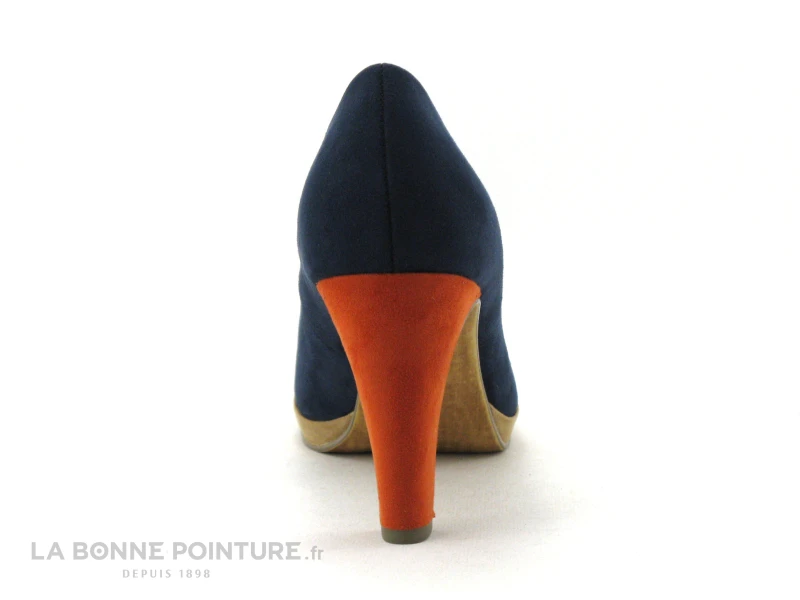 Marco Tozzi 2-22441-26 Navy Multi - Escarpin Talon Haut – Image 4