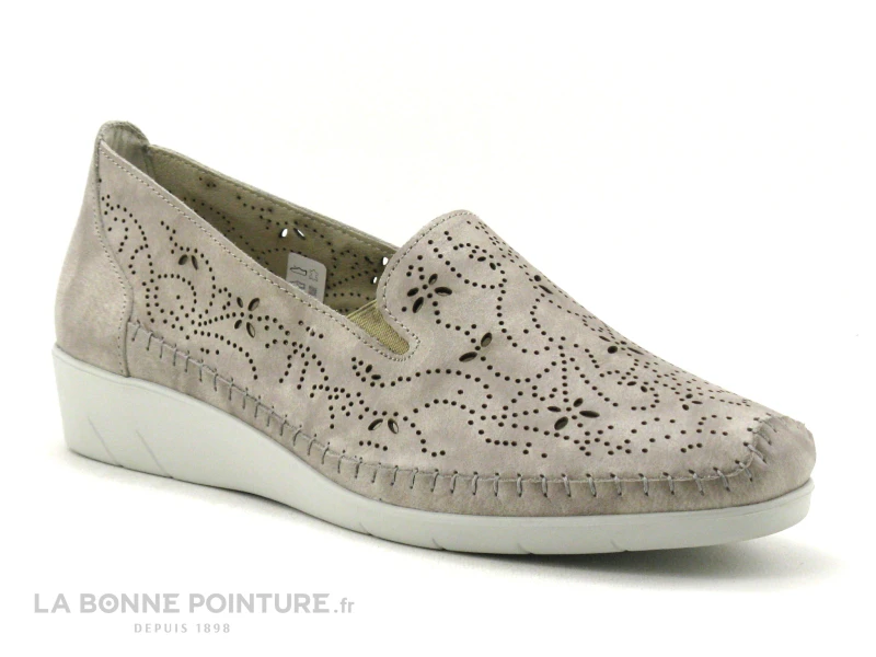 Morans KRAIE Beige - Mocassin Compense Femme – Image 5