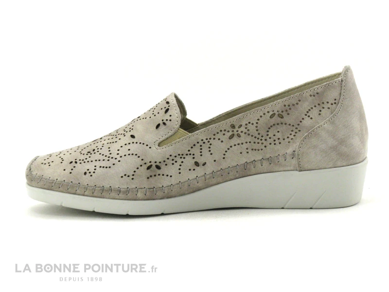 Morans KRAIE Beige - Mocassin Compense Femme – Image 3