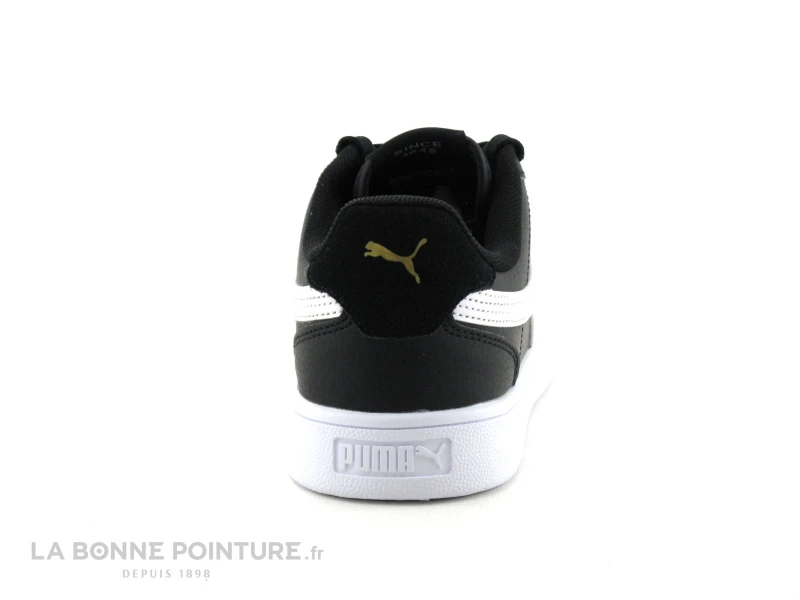 Puma SHUFFLE JR Black White 375668-03 - Basket Mode Noire Et Blanche – Image 4