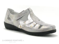 Suave London 8031T Shark Prairie - Chaussure Aeree Femme Metallisee
