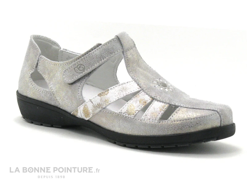 Suave London 8031T Shark Prairie - Chaussure Aeree Femme Metallisee