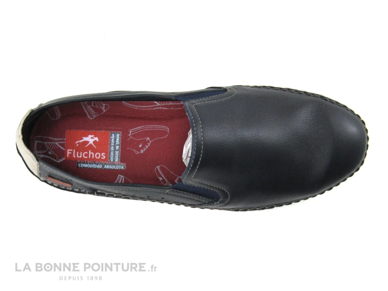 Fluchos F1174 Dorian Marino - Mocassin Souple Bleu Marine – Image 5