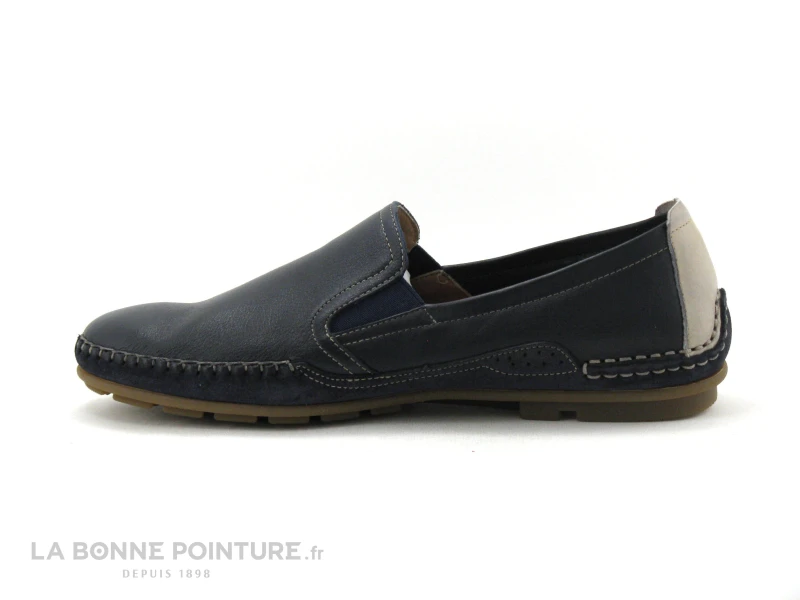 Fluchos F1174 Dorian Marino - Mocassin Souple Bleu Marine – Image 3