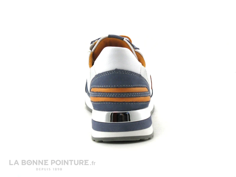 Remonte R2527-15 - Basket Ville Femme - Bleu Jean - Blanc - Orange – Image 4