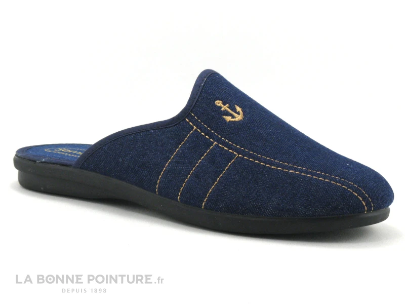 Semelflex MARWIN 2 Jeans - Mule Homme Bleue