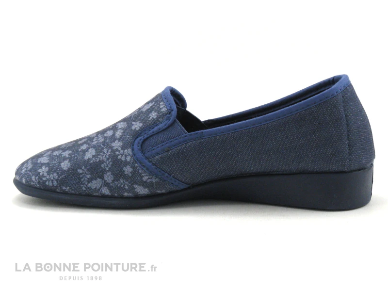 Semelflex MARIE MADELEINE Jeans - Chausson Souple Femme Bleu Jeans – Image 3