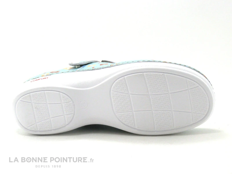 3 Points De Suspension KIADO Vert - Sabot Médical En Cuir – Image 5