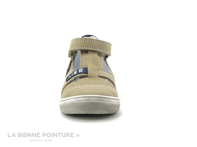 Bopy RESTO Beige - Chaussure Ouverte Bebe Garcon - Velcro – Image 2