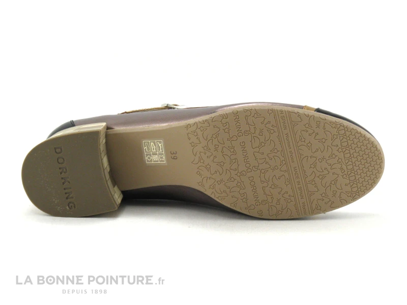 Dorking FRIDA D8991 Bronze Marmotte - Escarpin Avec Bride – Image 7
