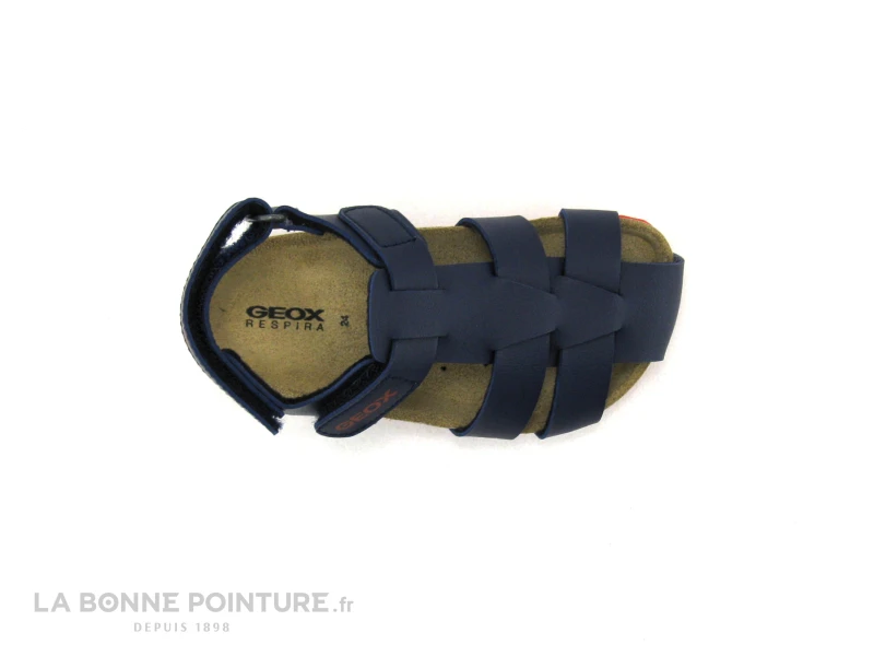 Geox B252QB Chalki Boy Navy Red - Sandale GARCON Bout Ferme – Image 6