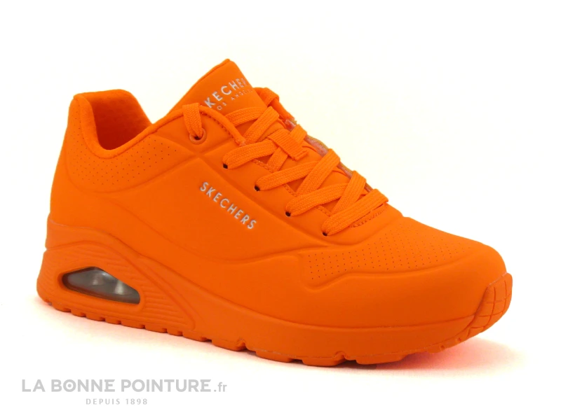 Skechers Street Los Angeles 73667 - Uno Night Shades - Neon Orange - Basket – Image 4
