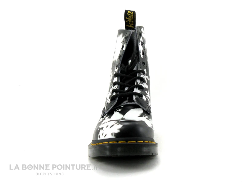 Dr. Martens Dr Martens 1460 PASCAL Phantom Floral Shadow Backhand Black White - Boots – Image 2