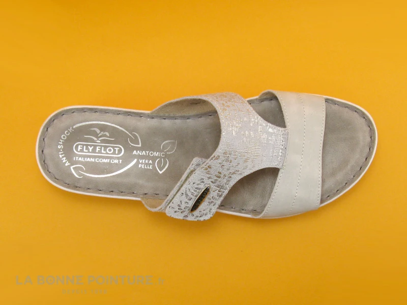Fly Flot FLYKOR Argent - Gris - Mule Compensee Femme – Image 6