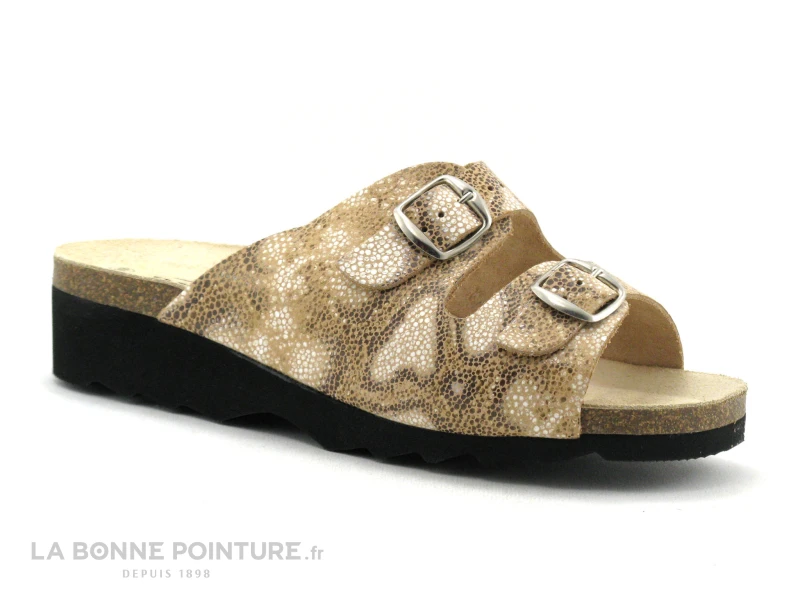 Artika Soft GADIN Crotalia - Mule Confort Beige Reptile – Image 5