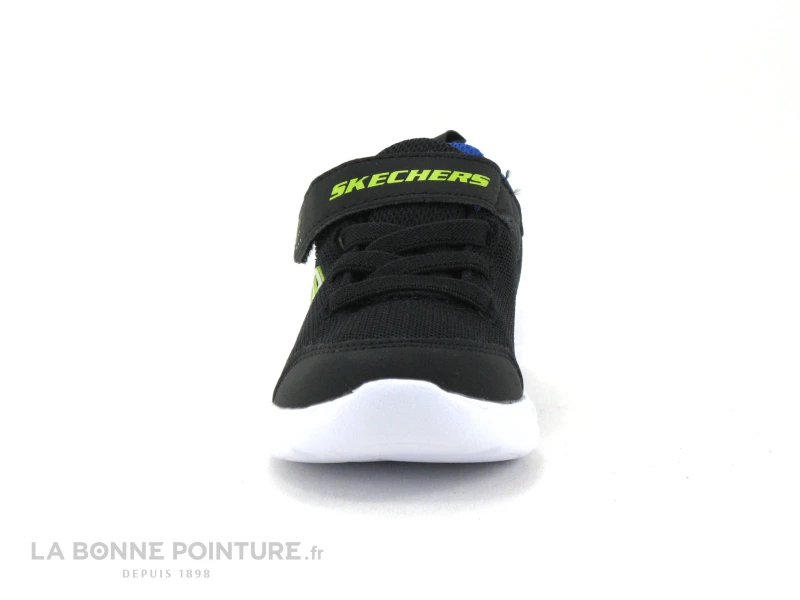 Skechers Skech-Stepz 2-0 Mini Wanderer - Basket Noire Enfant Velcro – Image 2