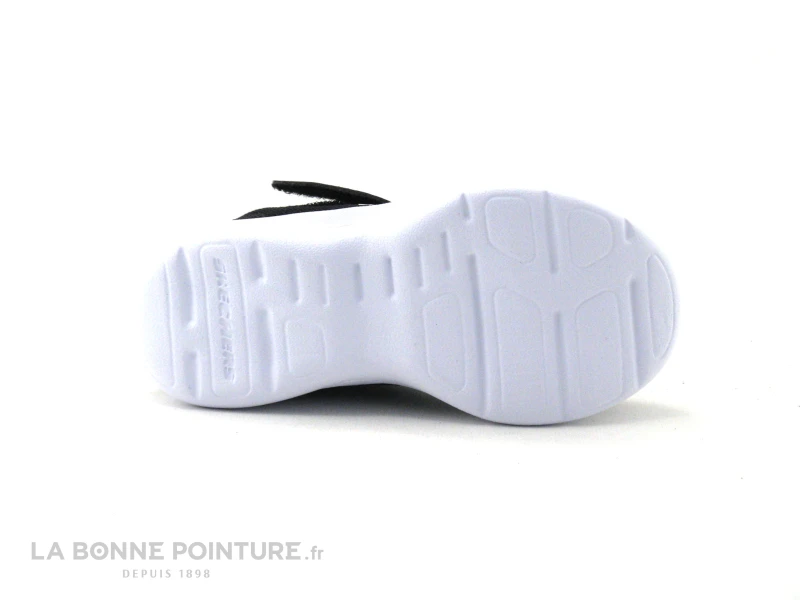 Skechers Skech-Stepz 2-0 Mini Wanderer - Basket Noire Enfant Velcro – Image 7