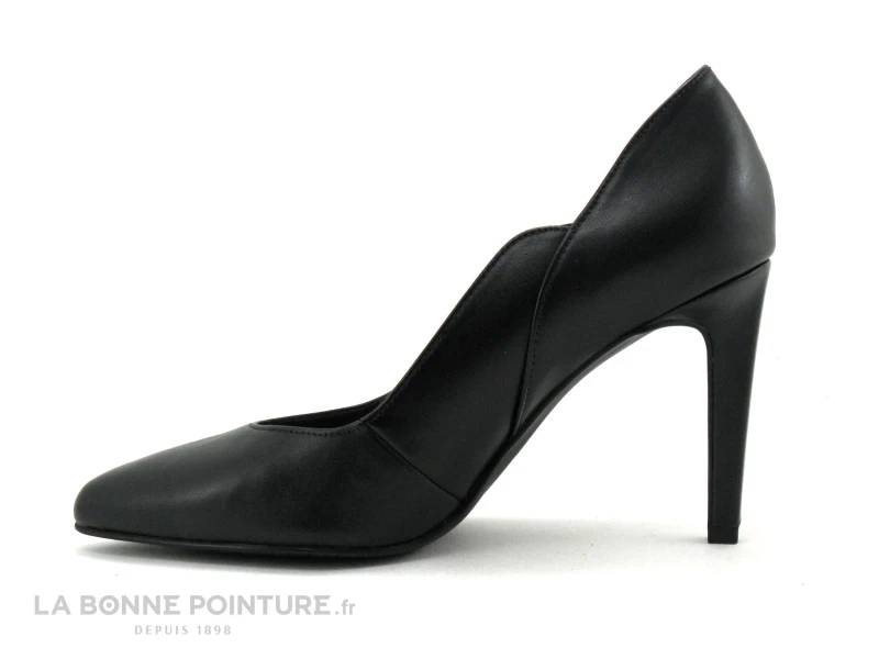 Marco Tozzi 2-22406-26 Black - Escarpin Pointu Noir - Talon Haut – Image 3