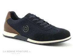 Bugatti STOWE 331-A7M02 Dark Blue - Basket Homme Bleu Marine