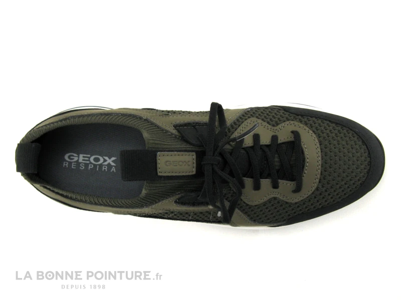 Geox U35EYA TERRESTRE Olive - Sneakers Homme Kaki – Image 6