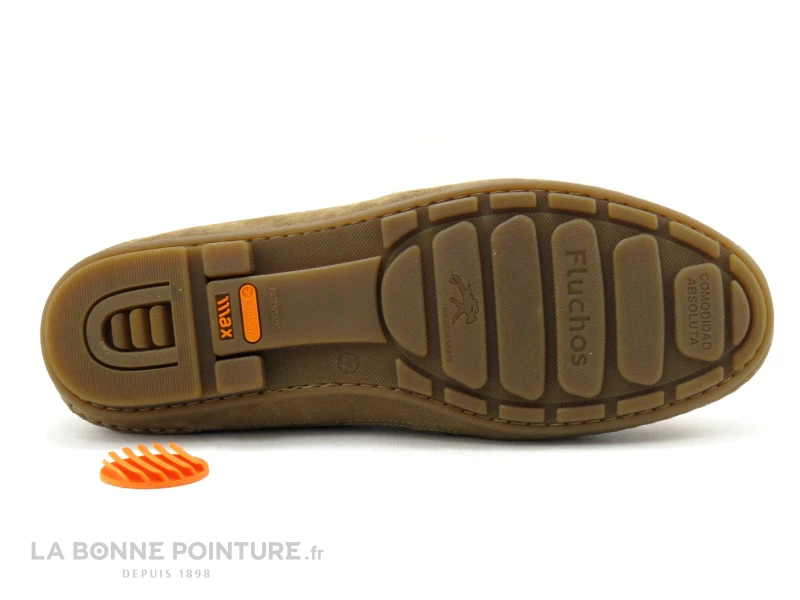 Fluchos F1174 DORIAN Cuero - Mocassin Souple Cuir Marron – Image 7
