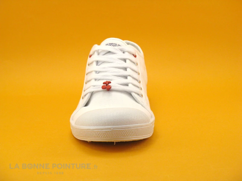 Le Temps Des Cerises Basic 02 FLOWERY - Basket Toile Fleurs – Image 2