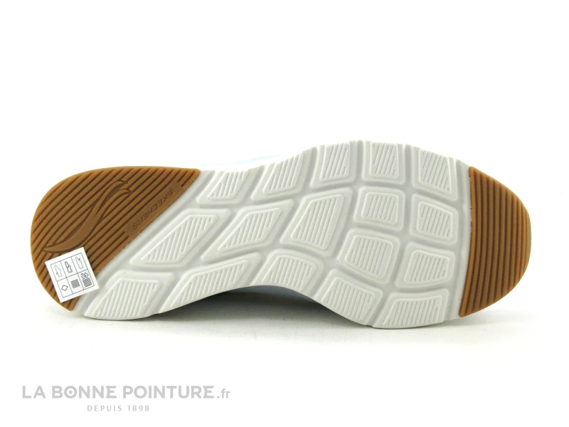 Skechers - Skech-Air Court - 149947 Cool Avenue - Blanc Bleu Beige - Basket F – Image 7