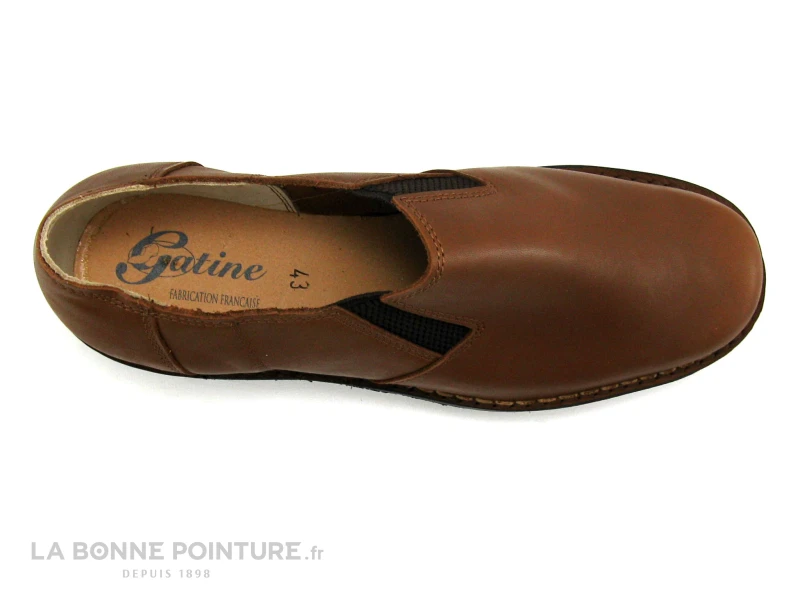 Gatine Villette Marron Chaussure Sans Lacet – Image 6