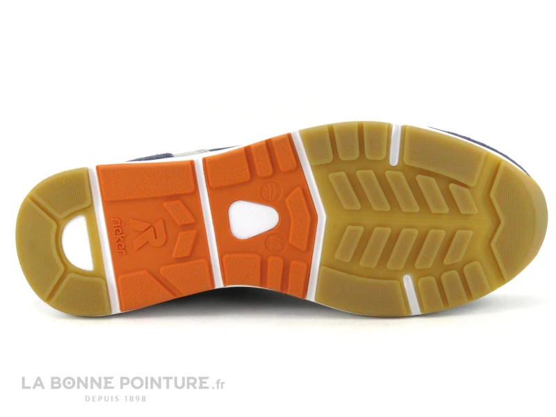 Rieker Revolution 07002-14 - Bleu Marine - Gris - Basket Sport Homme – Image 7