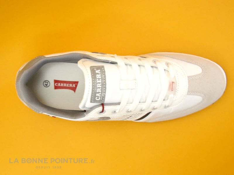 Carrera Rivoli Ltx 117405 White Deep - Basket Homme Blanc - Gris – Image 6