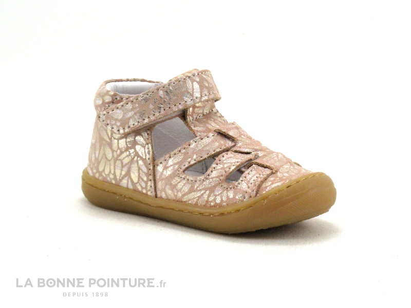 Bellamy Flexi Bel LOPY Joplin Rose - Sandale BEBE Fille - Bout Ferme