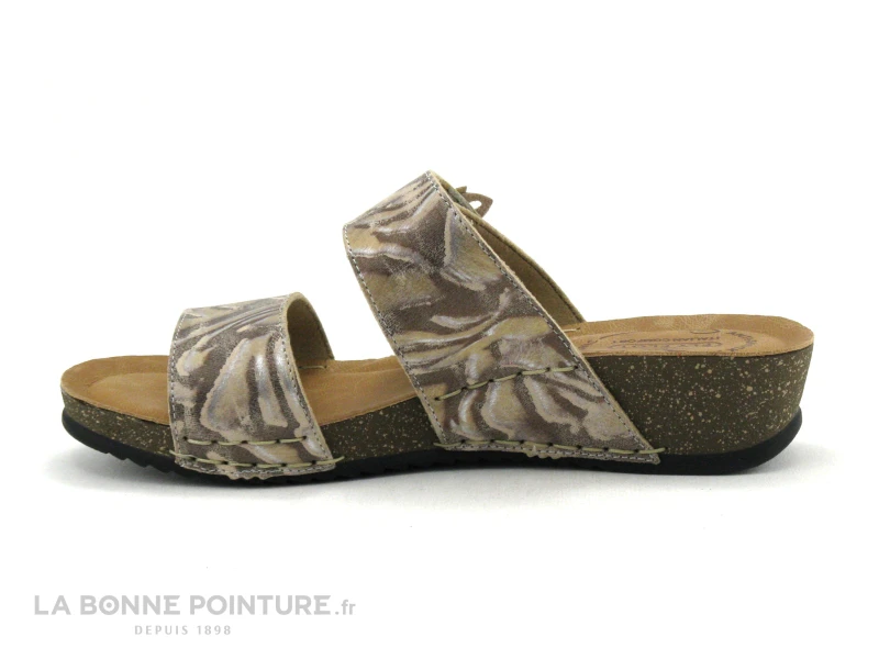 Fly Flot FIZINE Beige - Mule Femme Reglable Avec Scratch – Image 3