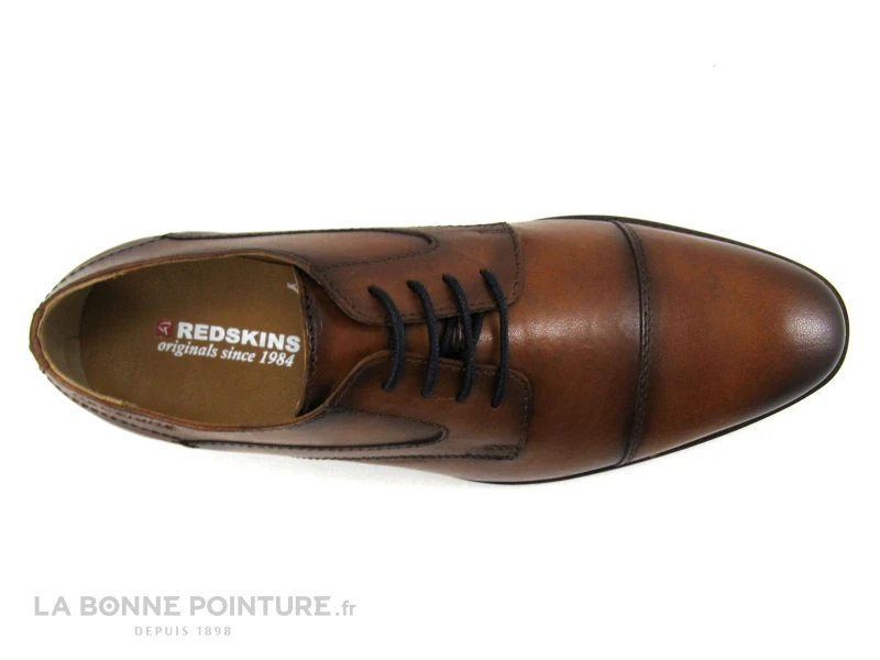 Redskins VERSATIL Cognac - Marine PT5212P - Chaussure Habillee Marron – Image 6