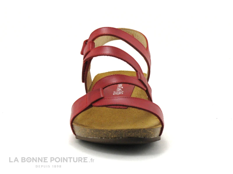 Xapatan 2164 Rouge - Sandale Femme - Petit Talon Compense – Image 2