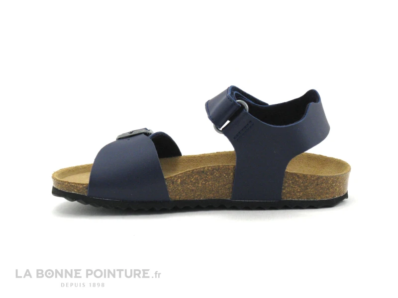Geox GHITA Boy - J028LB - Navy Red - Sandale GARCON Bleu Marine – Image 3
