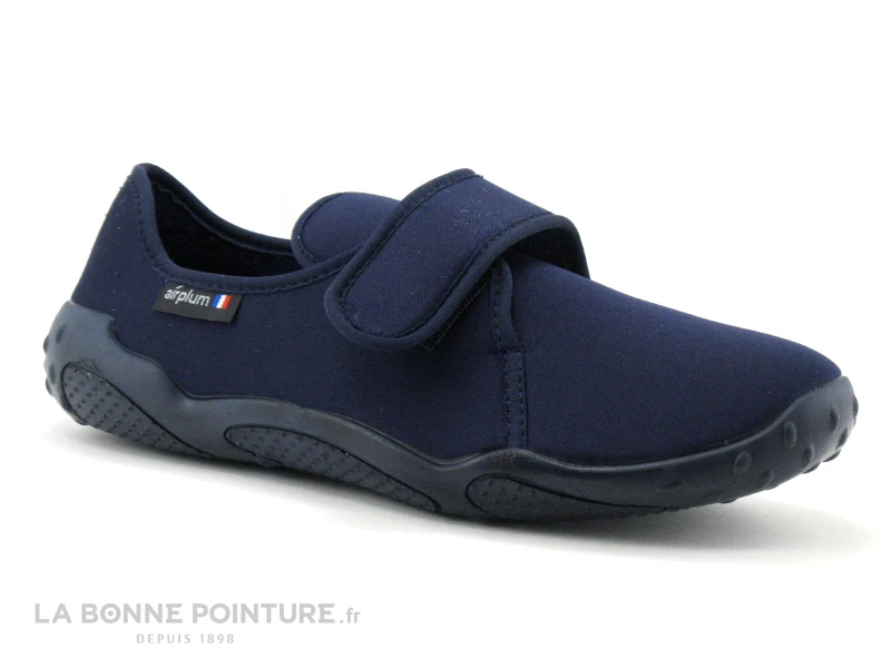 Aiplum DEJEAN Marine - Chausson Homme Bleu Marine Avec Scratch
