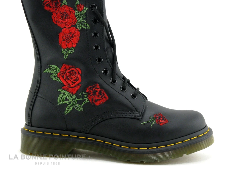 Dr. Martens DR Martens 1914 VONDA Black - Roses Brodees - Bottine – Image 5
