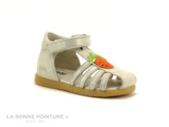 Bopy REGALADE Beige - Dore - Sandale Premier Age Fille