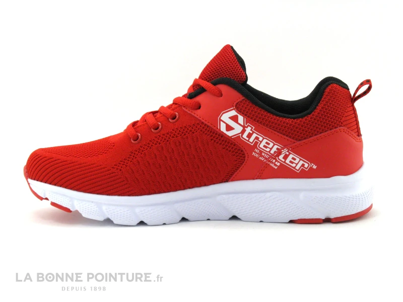 Streeter WORNIL Rouge - Basket Maille Homme – Image 3
