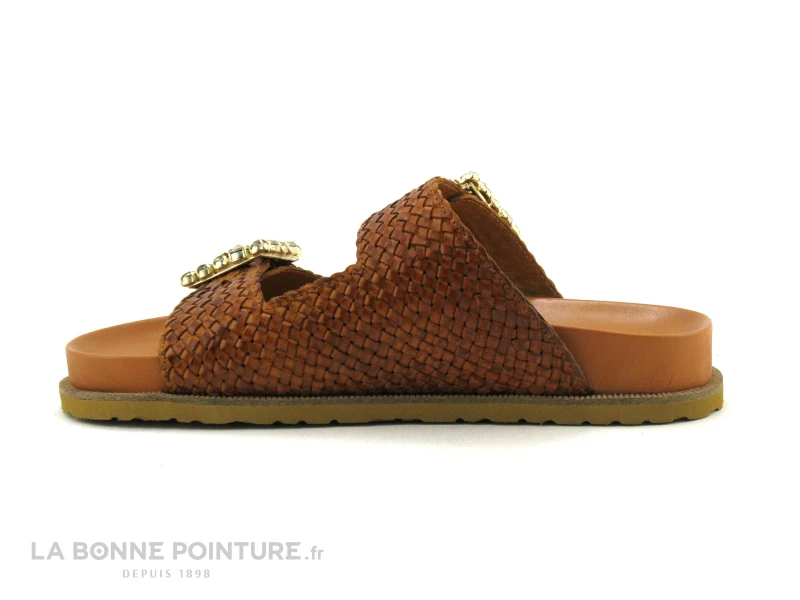 Elue Par Nous NECOSSER Camel - Mule Femme Marron – Image 2