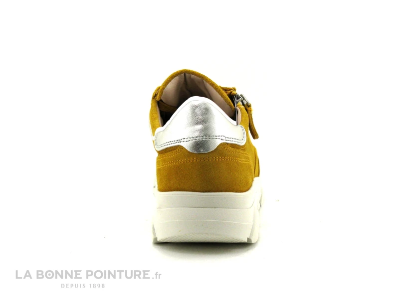 Morans SERVIA Jaune Moutarde - Argent - Sneakers Femme – Image 4